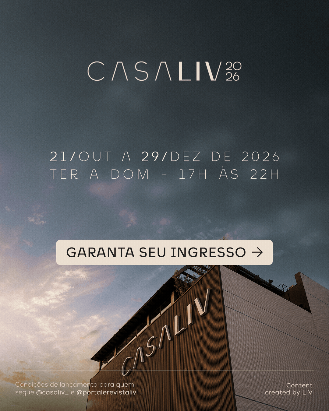 Ingresso Casa Liv