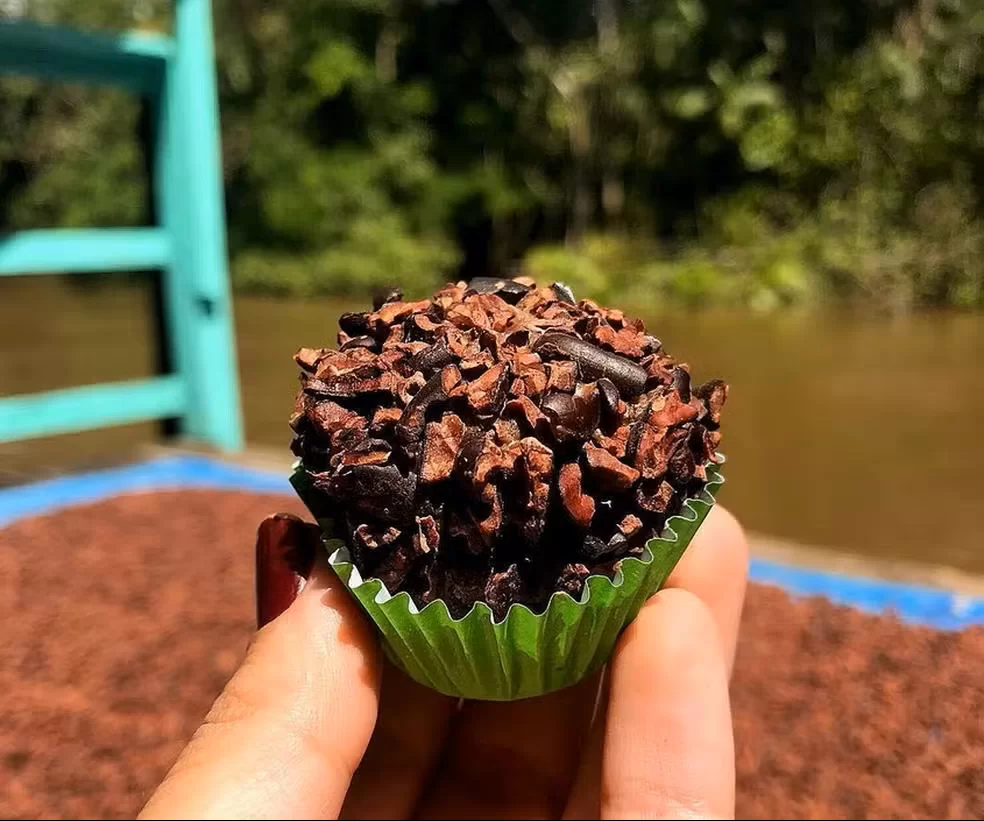 Brigadeiro da Floresta, na Ilha do Combu (Foto: Filha do Combu)