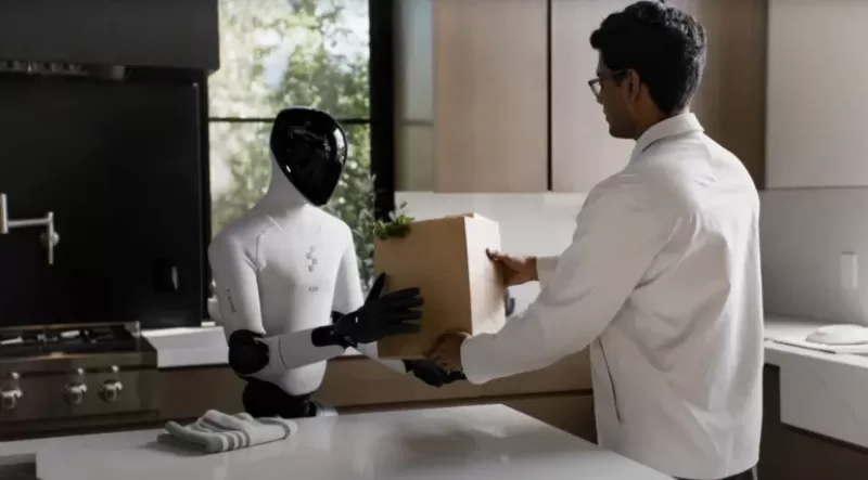 Robô faxineiro humanoide é eleito uma das melhores invenções de 2025