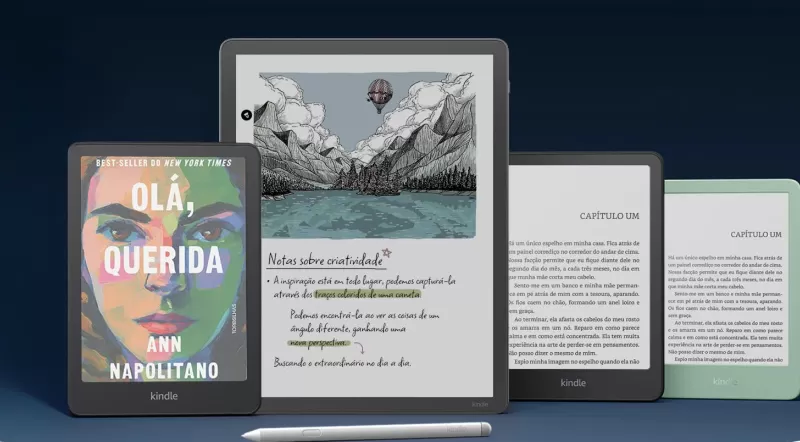 Amazon lança Kindle Scribe no Brasil com escrita na tela e recursos de IA