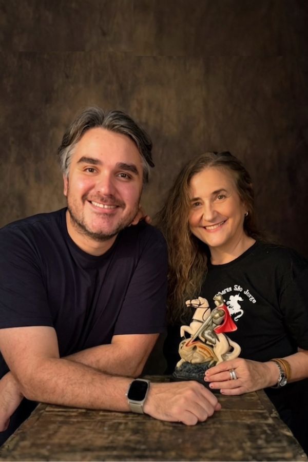 Ugo Garcia e Walda Marques