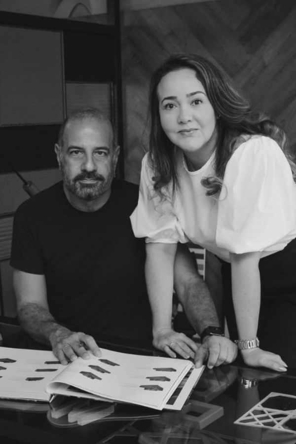 Adalberto Burlamaqui e Robertha Mulatinho