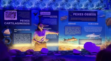 Exposição no Planetário revela história do antigo mar que cobria o Pará