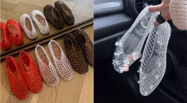 Jelly shoes voltam à moda e ganham espaço entre marcas de luxo