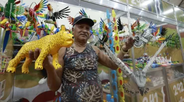 Abertura da Feira de Artesanato do Círio 2026 tem bênção e presença da Imagem de Nossa Senhora de Nazaré